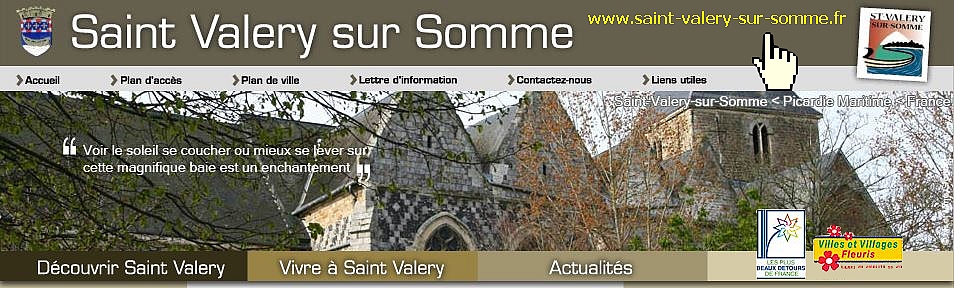 Entrez sur le site de la ville .....